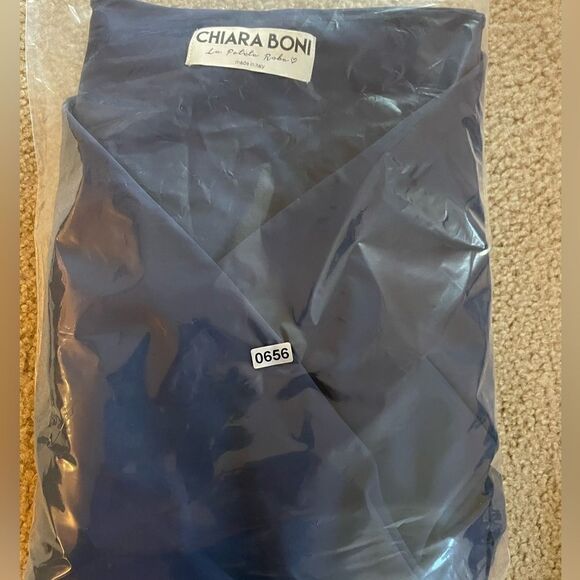 Chiara Boni La Petite Robe Zalfa Ruched Gown Size 38-US 2 NWOT - Picture 8 of 14